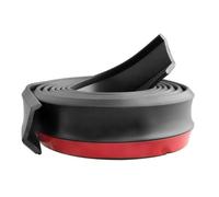 Voiture Jupes Latérales Protection Universelle en Caoutchouc pour Pare-Chocs Avant De Voiture Bande pour Bas Caisse Spoiler Latéral Séparateur(2.5m Black)