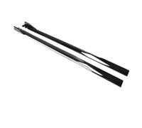 Voiture Jupes Latérales Universal Car Styling Side Skirts Extension Diffuser Bodykit Exterior Accessories for Toyota(220cm Black White)