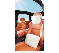 Voiture Kit d'oreiller de Soutien Lombaire de et d'oreiller de Cou de Voiture pour Subaru Forester SH 3. Gen 2008 2009 2010 2011 2012 2013, Kit Ergonomique Daim,Beige