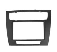 Voiture Kit Garniture Tableau Bord Lecteur Stéréo DVD GPS Cadre Entouré Façade Radio Double DIN pour Série 1 E81 E82 E87 E88 2007-2011