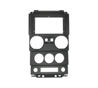 Voiture Kit Montage pour Tableau Bord Adaptateur Façade D'autoradio 9 Pouces Boîtier Canbus pour Jeep pour Wrangler pour Rubicon 2008 2009 2010 Cadre Panneau D'autoradio(Only 2Door Frame)