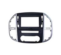 Voiture Kit Montage pour Tableau Bord D'autoradio Adaptateur Décodeur Boîtier Canbus Radio pour Benz pour Vito 3 W447 2016-2019 Cadre Panneau D'autoradio(Frame)