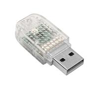 Voiture LED Lumières USB,Mini lumière LED Automatique | USB Lights Mini lumière avec Conception de Groupe de atmosphérique, capteur Vocal et couvertures automatiques pour Voiture, Ordinate