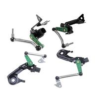 Voiture Lien de connecteur Capteur de nivellement de hauteur avant arrière gauche droite, adapté pour Q5, 8R0941286D 8R0941309B 8R0941310E Capteur Réglage du Niveau des Phares(4pcs)