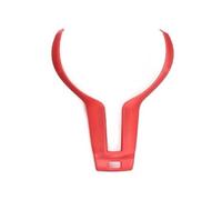 Voiture L'intérieur Pour BMW F20 F22 F21 F30 F32 F33 F36 F06 F12 F13 Pour X5 F15 Pour X6 F16 Garniture De Volant En Fibre De Carbone Automotive Interior(Style B Red)