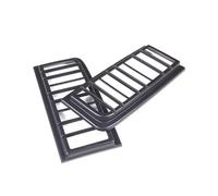 Voiture L'intérieur Pour Hummer H2 2003-2009 Voiture Pare-chocs Arrière Couvercle De Feu Arrière Garniture Cadre De Protection De Lampe Arrière Intérieure Voiture(Style B Matt Black)