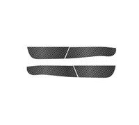 Voiture L'intérieur Tapis Protection Anti Coups Pied Portière Voiture Cuir Suédé Autocollant Anti Salissure Pour Mini Pour Cooper S F66 F67 2024-2025(Carbon Texture,For f67)