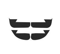 Voiture L'intérieur Tapis Protection Coup Pied Portière Voiture Pour Mini Pour Countryman U25 2024-2025 Cuir Suédé Autocollant Anti Salissure Enfants(PU Leather)