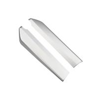 Voiture Lot De 2 Autocollants Triangulaires Pour Pilier Avant De Voiture Pour Toyota Pour CHR C-HR 2016 2017 2018 2019 2020 JUNOOS(Argent)
