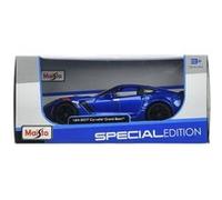 Voiture Maisto Corvette Grand Sport 2017 1:24 Bleu Bleu