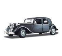 Voiture Maisto Tech Citroën Traction 15 CV 6 Cyl 1:18 Blanc et Noir Blanc et Noir G