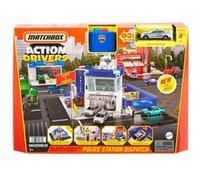 Matchbox - Matchbox Station de Police - Mini-Véhicules - 3 ans et + bleu TU