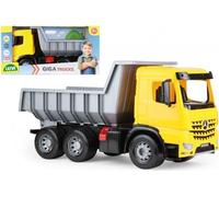 Voiture Mercedes-Benz camion benne avec fusible plastique 66cm 3 axes en boite 70x35x29cm