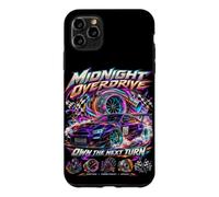 Voiture Midnight Overdrive Street Racing Turbo Drift Coque pour iPhone 11 Pro Max