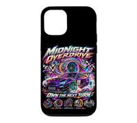 Voiture Midnight Overdrive Street Racing Turbo Drift Coque pour iPhone 12/12 Pro