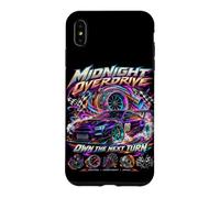 Voiture Midnight Overdrive Street Racing Turbo Drift Coque pour iPhone XS Max