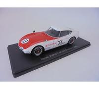 - Voiture Miniature 1/24 Compatible avec Toyota 2000 GT SCCA Shelby 1968 - Hachette Japon VQJ187