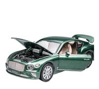 Voiture Miniature 1:24 for Bentley Continental GT Modèle De Voiture Alliage Moulé sous Pression Simulation Modèle Voiture en Métal Son Et Lumière Modèle en Alliage(Green-Boxed)