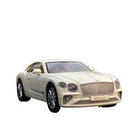 Voiture Miniature 1:24 for Bentley Continental GT Modèle De Voiture Alliage Moulé sous Pression Simulation Modèle Voiture en Métal Son Et Lumière Modèle en Alliage(White-Boxed)