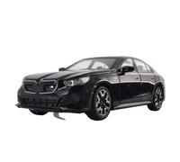 Voiture Miniature 1:24 for BMW The 7 760Li Modèle I5 M60 Alliage Moulé sous Pression Voiture 6 Portes Ouvrantes Son Et Lumière Véhicule Traction Modèle en Alliage(I5 Black)