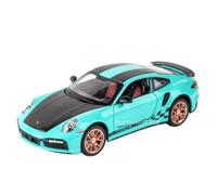 Voiture Miniature 1:24 for Cayenne 911 TurboS Modèle De Voiture Mini Métal Moulé sous Pression Tirer Le Son Et La Lumière Peut Ouvrir La Porte Modèle en Alliage(TurboS Green)