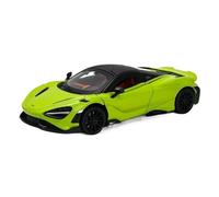 Voiture Miniature 1:24 for McLaren 765LT Modèle De Voiture en Alliage Moulé sous Pression Collection De Série De Sons Et De Lumières Dynamiques Modèle en Alliage(McLaren 765LT Green)