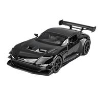 Voiture Miniature 1:32 for Aston Martin Vulcan Super Voiture Sport Alliage Moulé Pression Modèle Voiture Décoration Intérieure avec Lumière Répliques de Voitures(Black Box)