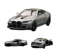 Voiture Miniature 1:36 for BMW M4 CSL G82 Berline Modèle Miniature RMZ City Roue Libre en Alliage Moulé sous Pression Collection Ornements Répliques de Voitures(Gray)