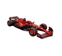 Bburago - Ferrari SF-24#55 Sainz - Modèle réduit réaliste de Voiture de F1 à l'échelle 1:43, réplique moulée sous Pression avec Licence Officielle Ferrari, âge recommandé 3+ Ans