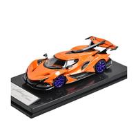 Voiture Miniature Alliage À L'échelle 1:64 Représentant Le Dieu Soleil Apollon Modèle Réduit Voiture Sport pour Jeu Mode(Orange)