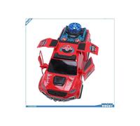 Voiture miniature Ashata avec lumières musicales, voiture électrique pour enfants, jeux de type talkie-walkie, bleue et rouge