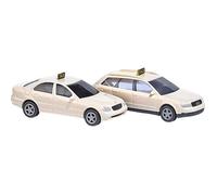 Busch Ensemble de taxis 8341 – Échelle 1/160 – Mercedes‑Benz et Audi – Neuf