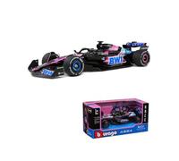 Bburago - BWT Alpine A524 Pierre Gasly #10 2024 - Modèle réduit réaliste de Voiture à l'échelle 1:43, pilotée par Pierre Gasly, Licence Officielle Renault, âge recommandé 3+ Ans