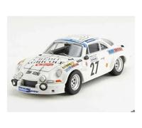 Voiture miniature de collection - Alpine A110 Neige et Glace 1976 - Trofeu 1/43