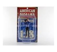 Voiture Miniature de Collection AMERICAN DIORAMA 1-18 - FIGURINES Camera Man - Bleu / Black - 77427 Bleu G