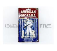 American Diorama- Voiture Miniature De Collection 76267 White Blue