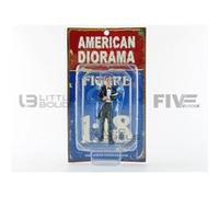 Voiture Miniature de Collection AMERICAN DIORAMA 1-18 - FIGURINES Voleur I - Robber I - Black - 23883 - Resin Multicolore G