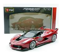 Voiture Miniature de Collection - BBURAGO 1/18 - FERRARI FXX-K - Rouge / Black