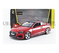 Voiture Miniature de Collection - BBURAGO 1/24 - Audi RS 5 Coupe - Rouge - 21090R