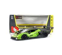 Voiture Miniature de Collection - BBURAGO 1/24 - LAMBORGHINI Essenza SCV12 - Green / Black - 28017GR