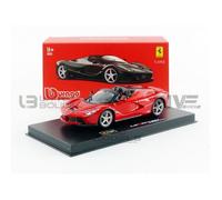 Voiture Miniature de Collection - BBURAGO 1/43 - FERRARI Laferrari Aperta - Rouge - 36907R