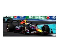 Bburago 1/43 38082-P-Miami Red Bull Rb19 - Miami Gp 2023 (S. Perez) Diecast Modelcar-Bburago