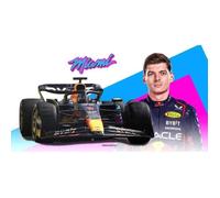 Voiture Miniature de Collection - BBURAGO 1/43 - RED BULL RB19 - Winner Miami GP 2023 - Blue / Red / Yellow