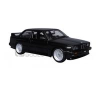 Voiture Miniature de Collection - BBURAGO - BMW M3 (E30) - 1988 - Black