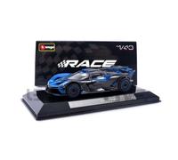 Voiture Miniature de Collection - BBURAGO - BUGATTI Bolide - 1/43 - Blue / Black - 38306BL