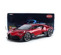 Voiture Miniature de Collection - BBURAGO - BUGATTI Divo - 1/18 - Rouge / Noir - 2019