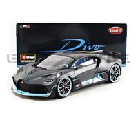 Voiture Miniature de Collection - BBURAGO - BUGATTI Divo - Black / Blue - 2018