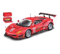Voiture Miniature de Collection - BBURAGO - FERRARI 488 GTE - Rouge - Échelle 1/43 - 2017