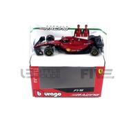 Bburago - 1/43 Racing - 2022 Ferrari F1-15 - #Lerclerc - Nouveaute FA 2022 - Voiture Miniature pour enfatn - Reproduction a l'echelle -36832L