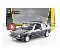 Voiture Miniature de Collection - BBURAGO - Golf Mk I - 1979 - Noir - 1/24